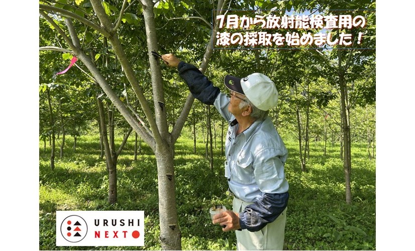 めざせ漆の里　飯舘村の未来のために！
